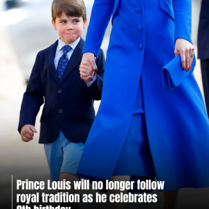 Prince Louis will no longer follow royal tradition as he celebrates 8th birthday
