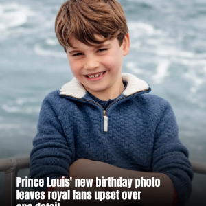 Prince Louis’ new birthday photo leaves royal fans upset over one detail