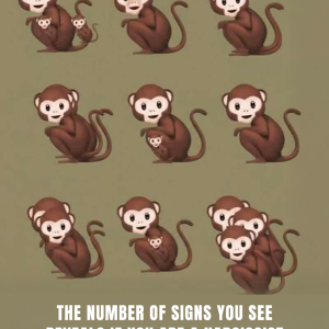 The number of signs you see determines whether you are narcissistic
