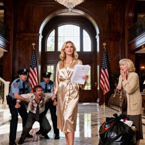 At 6 a.m., my mother-in-law burst in, screaming, “Hand over $7 million from your mother’s apartment sale!” I froze as my husband calmly added, “Sweetheart, Mom and I decided to use it to pay my brother’s debts—we’re family.” I didn’t argue. I simply walked away… and left them with a surprise they would never forget.