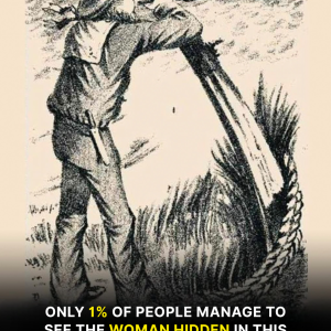 Do you have eagle eyes? Only 1% of people can see the woman hidden in this optical illusion.