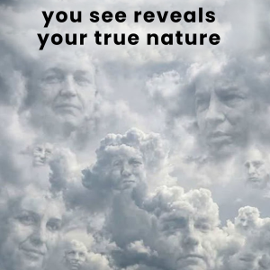The number of faces you see reveals your true nature