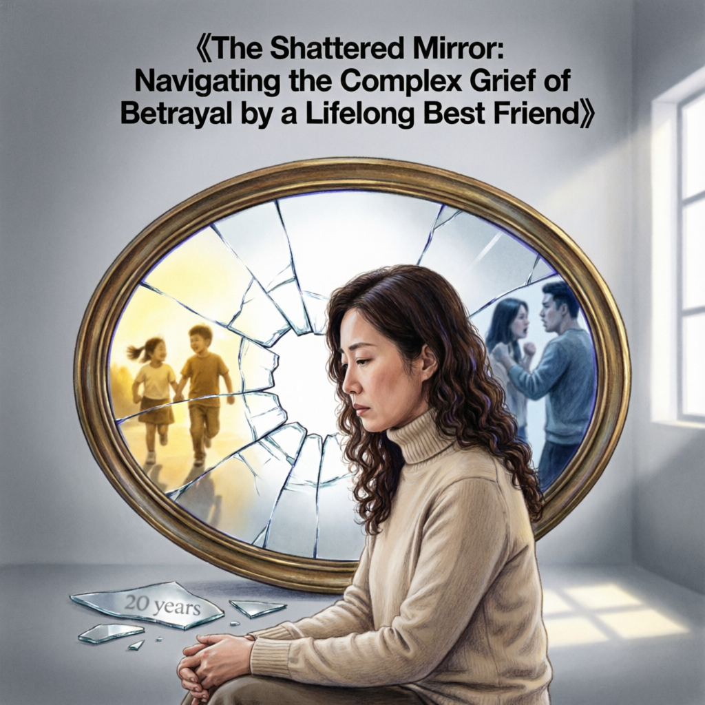 The Shattered Mirror: Navigating the Complex Grief of Betrayal by a Lifelong Best Friend