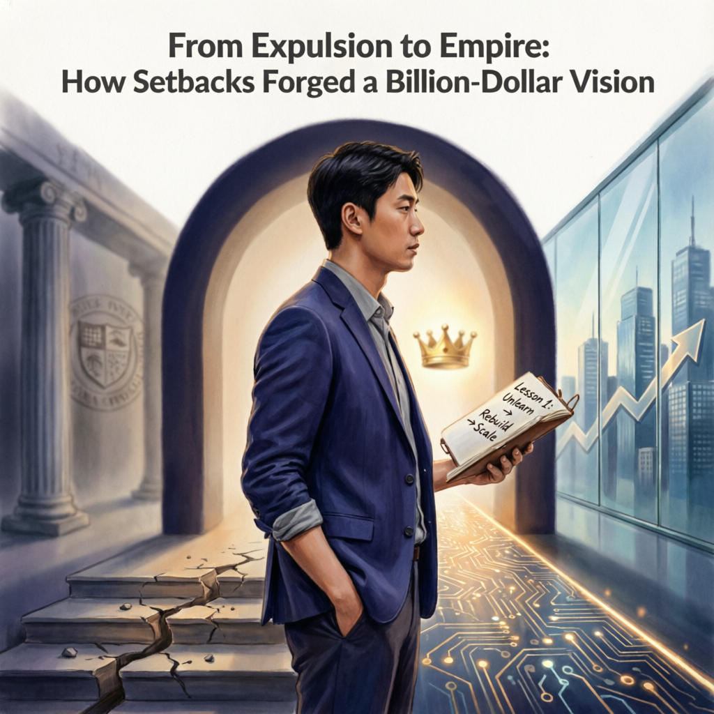 From Expulsion to Empire: How Setbacks Forged a Billion-Dollar Vision
