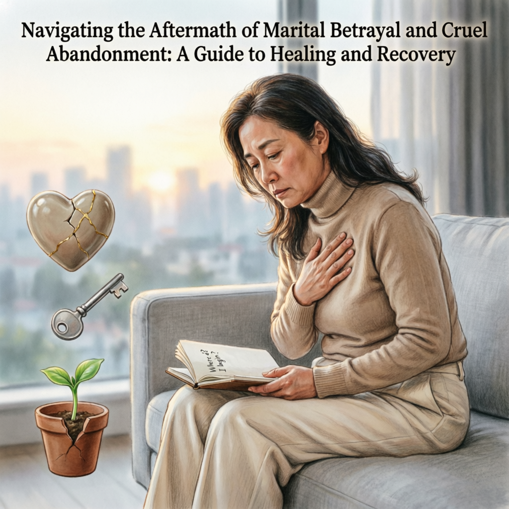 Navigating the Aftermath of Marital Betrayal and Cruel Abandonment: A Guide to Healing and Recovery