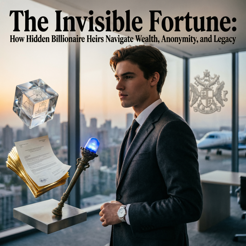 The Invisible Fortune: How Hidden Billionaire Heirs Navigate Wealth, Anonymity, and Legacy
