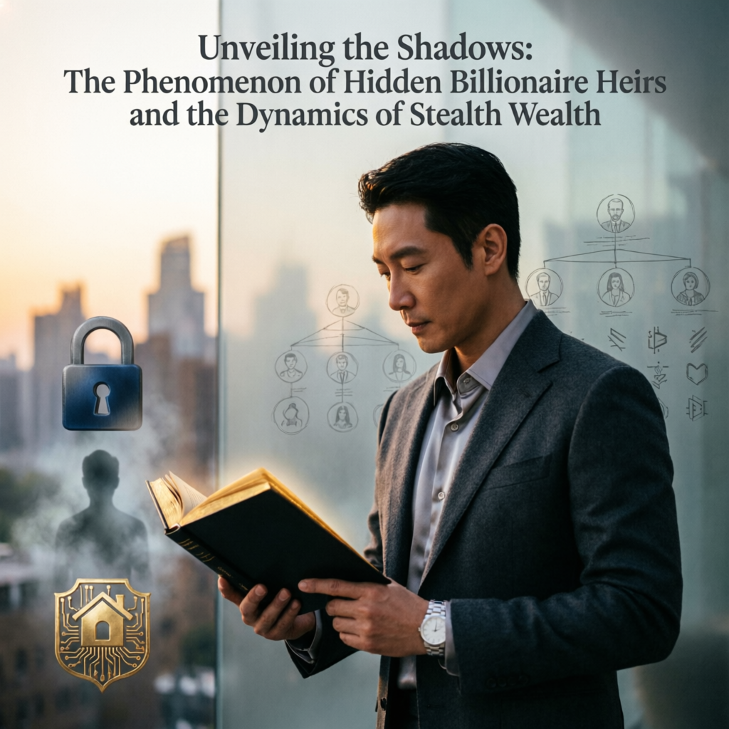 Unveiling the Shadows: The Phenomenon of Hidden Billionaire Heirs and the Dynamics of Stealth Wealth
