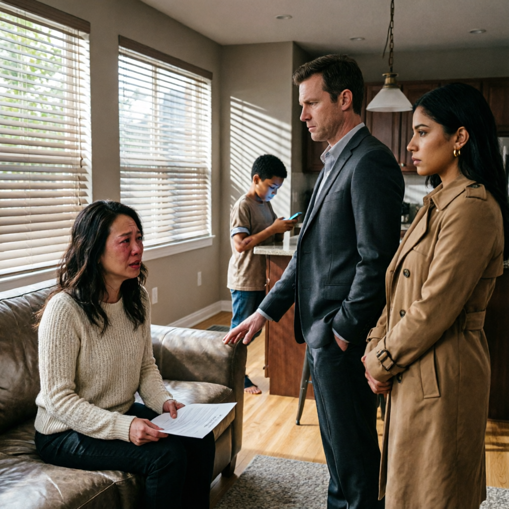 He Left A Note On The Kitchen Counter Saying "You'll Never Survive This On Your Own," Smiled When I Cried, Then Took Our Savings — Until He Showed Up On My Porch Six Months Later Begging Me To Look At The Court Papers I Slid Back To Him