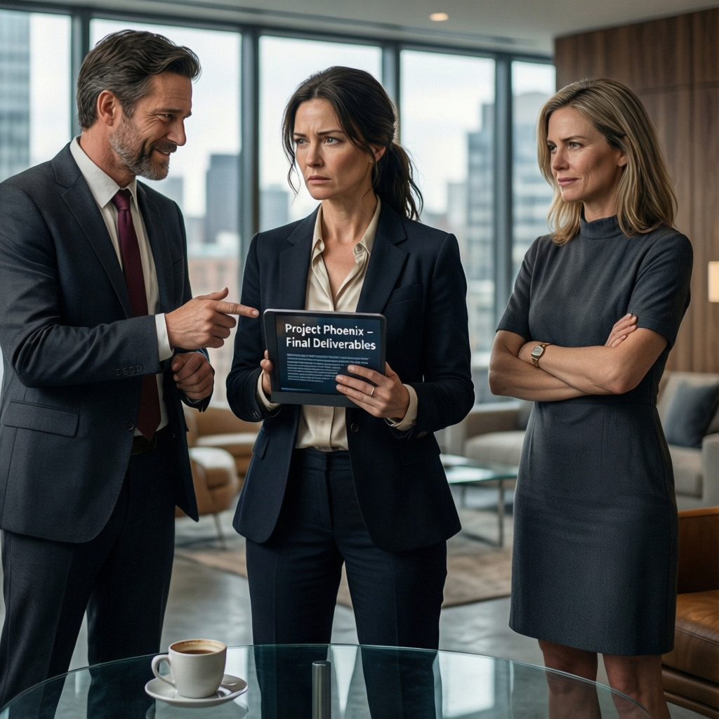 They Laughed When I Handed Over The Proposal: 'You're Too Soft For This Business,' She Said, But I Knew Exactly Which Line Would Sink Their Empire