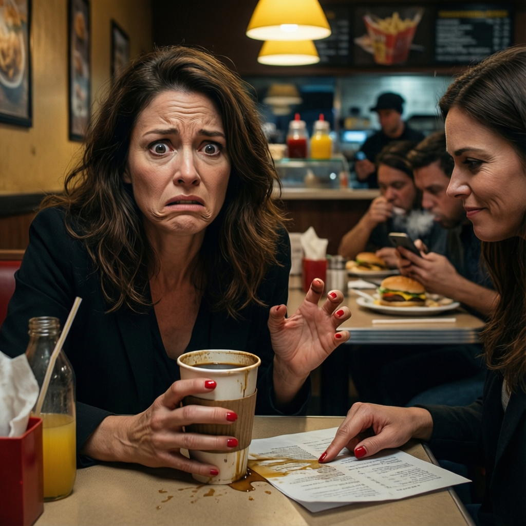 "You really thought they’d lend money to a widow drowning in your husband’s debt?" she sneered, sliding the foreclosure papers over my cold coffee at the Denny’s on Route 9. Her acrylic nail tapped right through the grease stain, smiling like she’d won. But she forgot one thing about the lockbox buried under his old tackle shed.