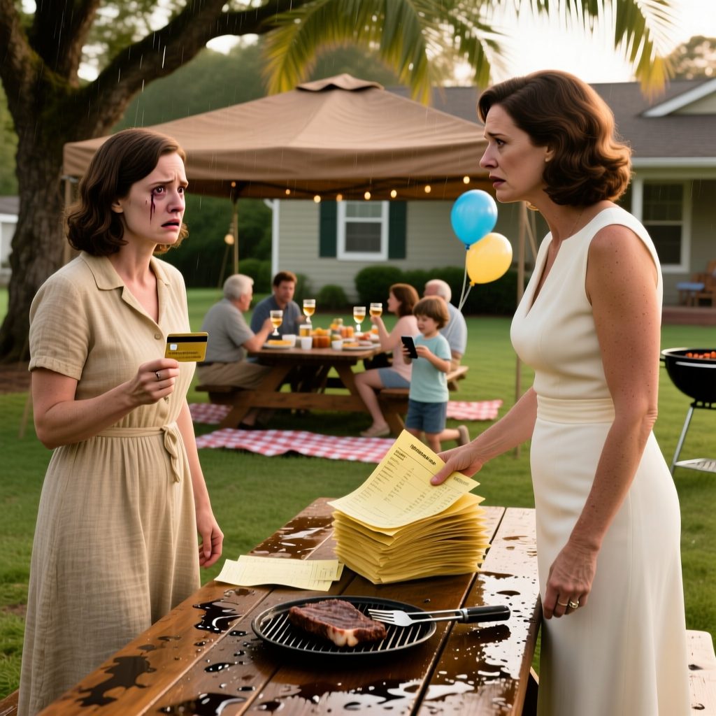 “Nobody believes a broke single mom runs her own business, Clara. Stop embarrassing yourself.” Brenda dropped that line at the Oakridge HOA barbecue, then tossed my maxed-out credit statements onto the wet picnic table for everyone to see. They thought public shaming would clear me out. They didn’t know I’d just signed the deed to the exact strip mall where they lease their boutiques.