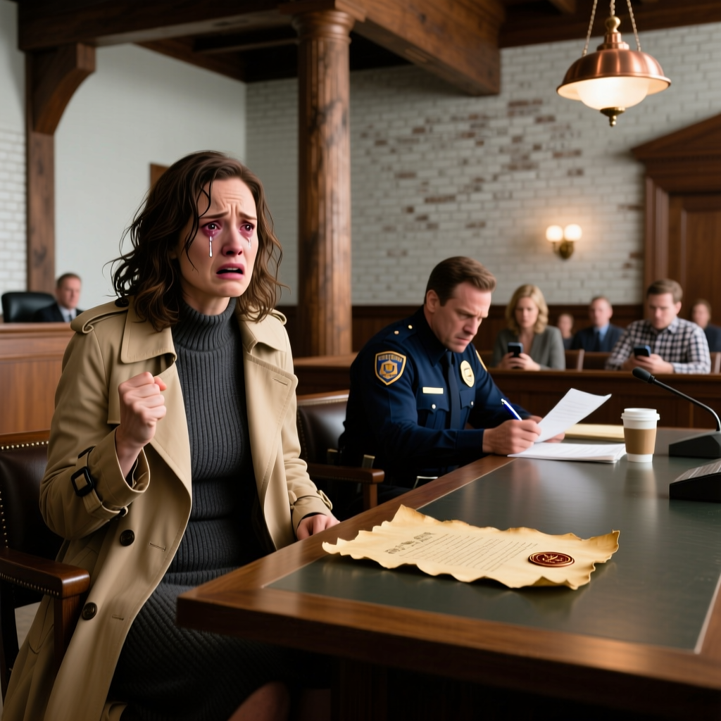 The Tuesday Morning Probate Hearing at the County Courthouse Turned Into a Bloodbath When My Brother Slid a Fake Will Across the Table, Looked Me Dead in the Eye, and Snapped, 'You Never Had the Stomach for the Real Business, Clara. Take Your Little Apron and Go Pour Coffee.' He Thought He’d Won, Until My Hand Dipped Into My Canvas Tote and Felt the Heavy Wax Seal of Dad’s True Final Deed...