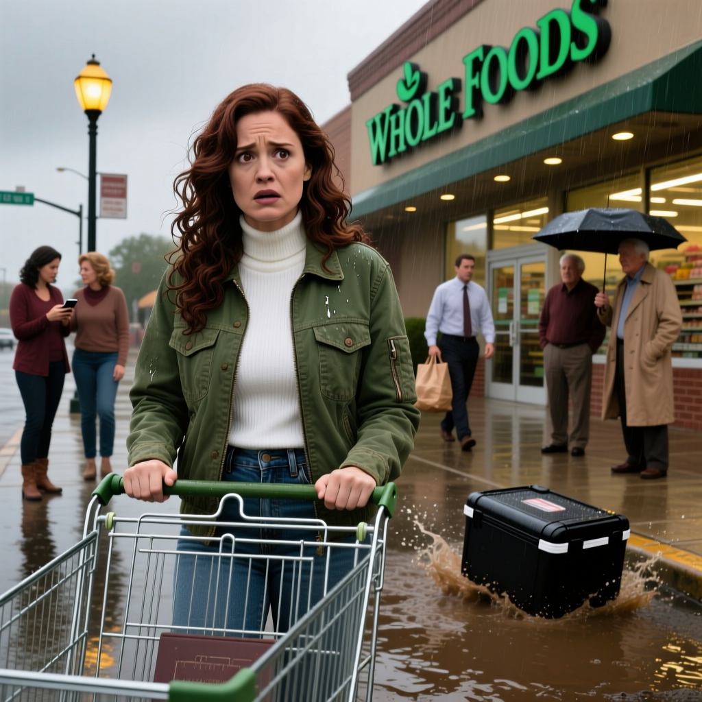 It was 9:12 AM on a drizzly Saturday outside the Whole Foods on South Lamar, surrounded by half a dozen neighbors and my own sister, when Brenda deliberately kicked my cooler into a mud puddle and spat out, “You’re just a glorified pack mule with a maxed-out credit card. Stop pretending you belong here.” I just wiped the rain from my eyes, adjusted my grip on the grocery cart, and let the voicemail from our late grandmother’s estate attorney finish ringing in my pocket.